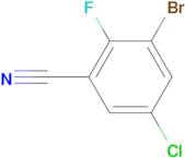 3-Bromo-5-chloro-2-fluorobenzonitrile