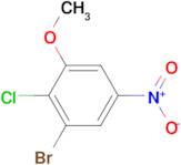 3-Bromo-2-chloro-5-nitroanisole