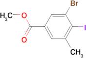 Methyl 3-bromo-4-iodo-5-methylbenzoate