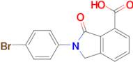 2-(4-Bromophenyl)-3-oxo-2,3-dihydro-1H-isoindole-4-carboxylic acid