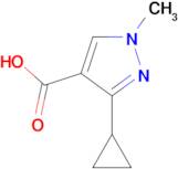 3-Cyclopropyl-1-methyl-1H-pyrazole-4-carboxylic ac