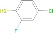 4-Chloro-2-fluorobenzenethiol