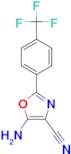 5-Amino-2-(4-trifluoromethyl-phenyl)-oxazole-4-carbonitrile