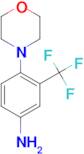 4-(4-Morpholinyl)-3-(trifluoromethyl)aniline