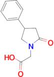 (2-Oxo-4-phenyl-pyrrolidin-1-yl)acetic acid