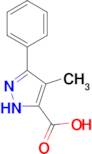 4-Methyl-3-phenyl-1H-pyrazole-5-carboxylic acid