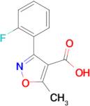 3-(2-Fluorophenyl)-5-methyl-isoxazole-4-carboxylic acid