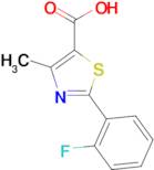 2-(2-Fluorophenyl)-4-methylthiazole-5-carboxylic acid