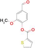 4-Formyl-2-methoxyphenyl-2-thiophenecarboxylate