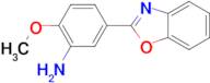 5-(1,3-Benzoxazol-2-yl)-2-methoxy aniline