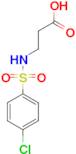 3-(4-Chlorobenzenesulfonylamino)propionic acid