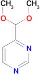 4-Dimethoxymethylpyrimidine