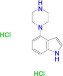 1H-Indole-4-(1-piperazinyl)dihydrochloride