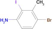 4-Bromo-2-iodo-3-methylaniline