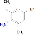 4-Bromo-6-ethyl-2-methylaniline