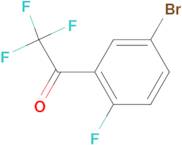 1-(5-Bromo-2-fluoro-phenyl)-2,2,2-trifluoro-ethanone