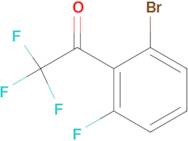 1-(2-Bromo-6-fluoro-phenyl)-2,2,2-trifluoro-ethanone