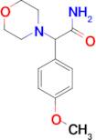 2-(4-Methoxyphenyl)-2-morpholino-acetamide
