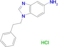 1-Phenethyl-1H-benzo[d]imidazol-5-amine hydrochloride