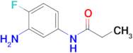 N-(3-Amino-4-fluorophenyl)propanamide