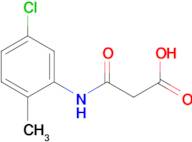 3-[(5-Chloro-2-methylphenyl)amino]-3-oxopropanoic acid