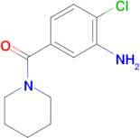 2-Chloro-5-(1-piperidinylcarbonyl)aniline