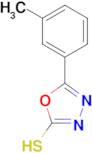 5-(3-Methylphenyl)-1,3,4-oxadiazole-2-thiol