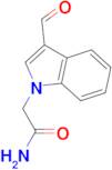 2-(3-Formyl-1H-indol-1-yl)acetamide