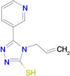 4-Allyl-5-pyridin-3-yl-4H-[1,2,4]triazole-3-thiol