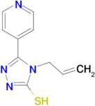 4-Allyl-5-pyridin-4-yl-4H-[1,2,4]triazole-3-thiol