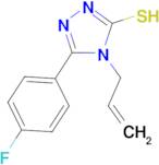 4-Allyl-5-(4-fluorophenyl)-4H-1,2,4-triazole-3-thiol