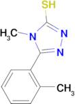 4-Methyl-5-(2-methylphenyl)-4H-1,2,4-triazole-3-thiol