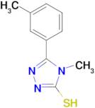 4-Methyl-5-(3-methylphenyl)-4H-1,2,4-triazole-3-thiol