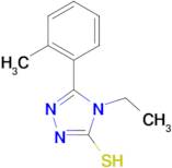 4-ethyl-5-(2-methylphenyl)-4H-1,2,4-triazole-3-thiol