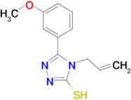 4-Allyl-5-(3-methoxy-phenyl)-4H-[1,2,4]triazole-3-thiol