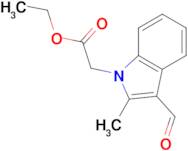 (3-Formyl-2-methyl-indol-1-yl)-acetic acid ethyl ester