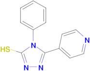 4-Phenyl-5-pyridin-4-yl-4H-[1,2,4]triazole-3-thiol