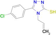 4-Allyl-5-(4-chlorophenyl)-4H-1,2,4-triazole-3-thiol