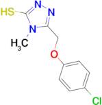 5-[(4-Chlorophenoxy)methyl]-4-methyl-4H-1,2,4-triazole-3-thiol