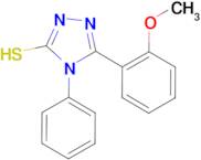 3-(2-Methoxyphenyl)-4-phenyl-1,2,4-triazole-5-thiol