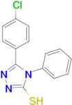 5-(4-Chloro-phenyl)-4-phenyl-4H-[1,2,4]triazole-3-thiol