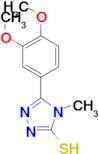 5-(3,4-Dimethoxyphenyl)-4-methyl-4H-1,2,4-triazole-3-thiol