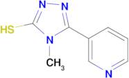 4-Methyl-5-pyridin-3-yl-4H-[1,2,4]triazole-3-thiol