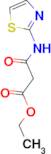 N-Thiazol-2-yl-malonamic acid ethyl ester