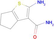 2-Amino-5,6-dihydro-4H-cyclopenta[b]thiophene-3-carboxylic acid amide