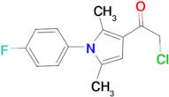 2-Chloro-1-[1-(4-fluorophenyl)-2,5-dimethyl-1H-pyrrol-3-yl]-1-ethanone