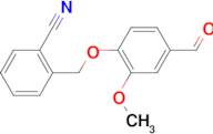 2-[(4-Formyl-2-methoxyphenoxy)methyl]benzonitrile