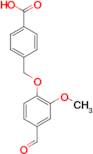 4-[(4-Formyl-2-methoxyphenoxy)methyl]benzoic acid