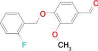 4-[(2-Fluorobenzyl)oxy]-3-methoxybenzaldehyde