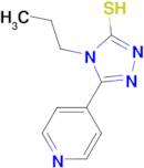 4-Propyl-5-pyridin-4-yl-4H-1,2,4-triazole-3-thiol